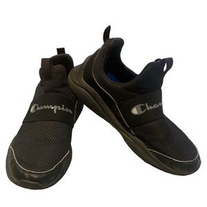 Champion men’s black slip on size‎ 7 athletic shoes
